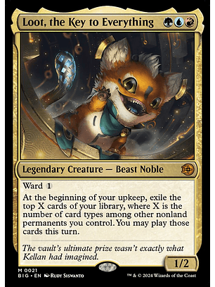 Loot, the Key to Everything | Español | NM | BIG