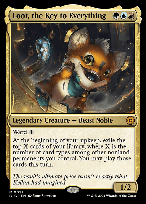 Loot, the Key to Everything | Español | NM | BIG