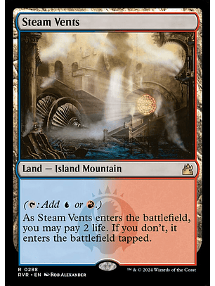 Steam Vents | Español | NM | RVR