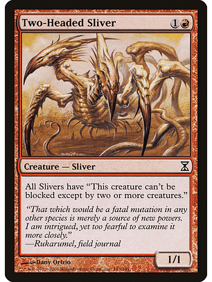 Two-Headed Sliver | Español | NM | TSP