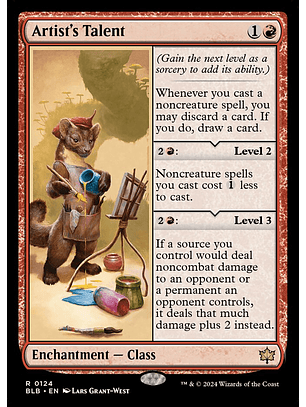 Artist's Talent | Español | NM | BLB