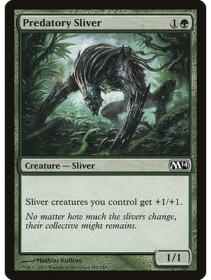 Predatory Sliver | Inglés | EX | M14