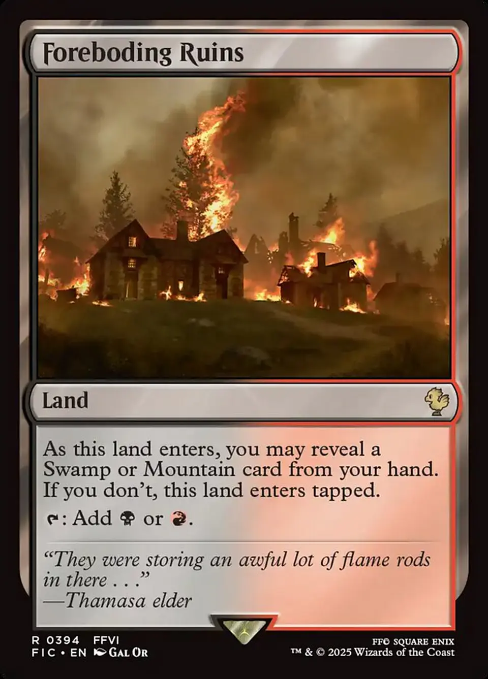 Foreboding Ruins (Surge) | Inglés | NM | FIC 1