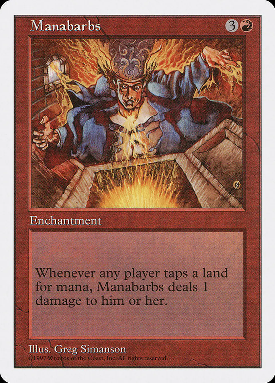 Manabarbs (Retro Frame) | Inglés | NM | 5ED 1