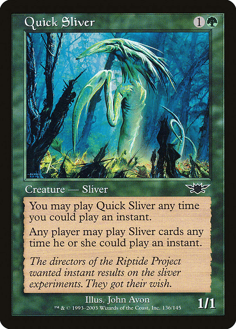 Quick Sliver (Retro Frame) | Español | NM | LGN