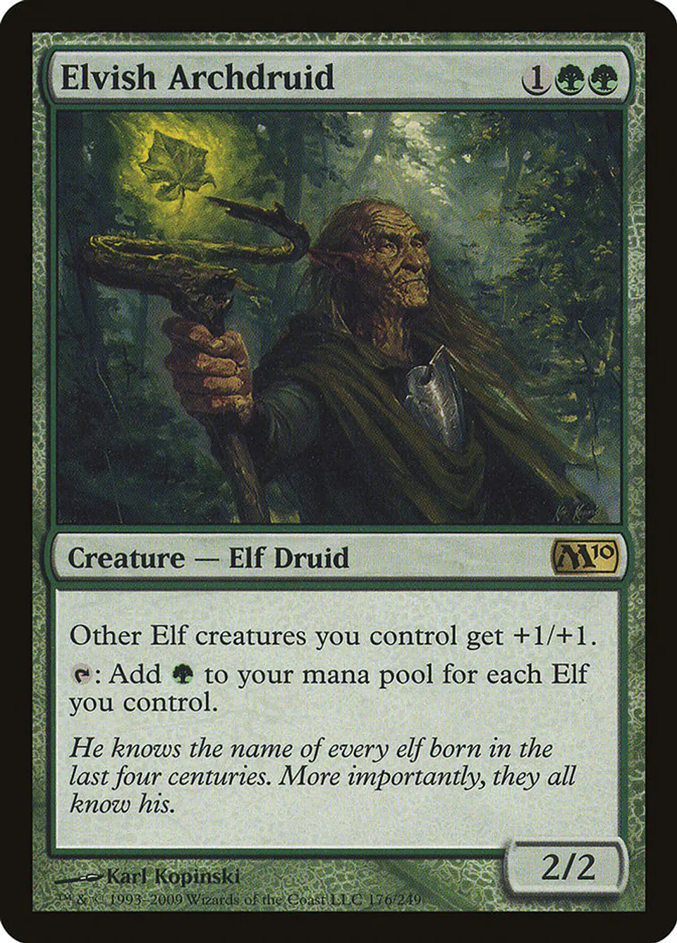 Elvish Archdruid | Inglés | EX | M10 1