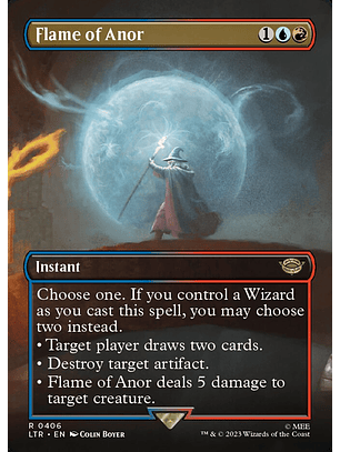 Flame of Anor (Borderless) | Inglés | NM | LTR