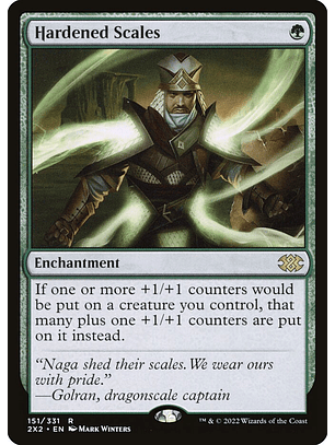 Hardened Scales (foil) | Inglés | NM | 2X2