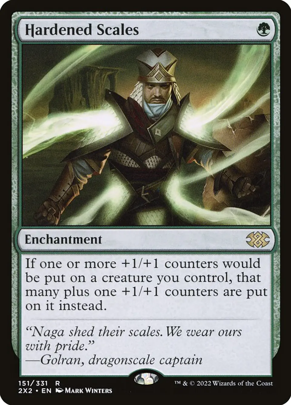 Hardened Scales (foil) | Inglés | NM | 2X2 1