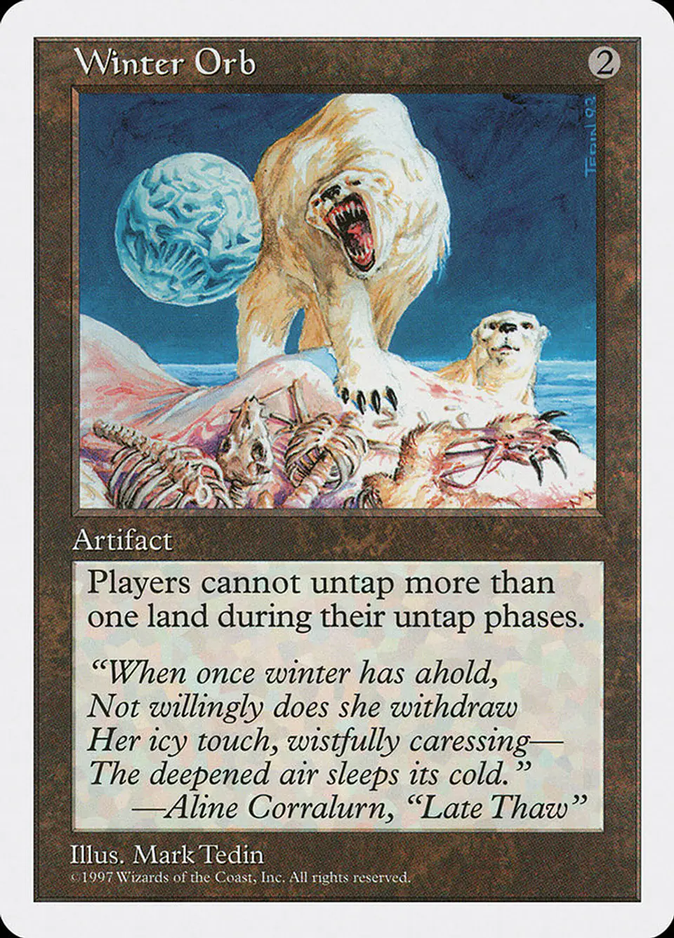 Winter Orb (Retro Frame) | Inglés | EX | 5ED 1