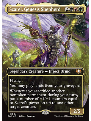 Szarel, Genesis Shepherd (Borderless foil) | Inglés | NM | EOC