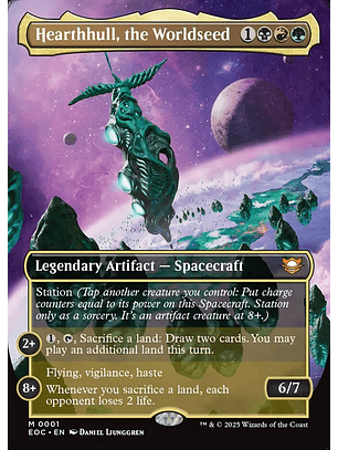 Hearthhull, the Worldseed (Borderless foil) | Inglés | NM | EOC