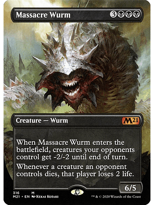 Massacre Wurm (Borderless) | Inglés | NM | M21