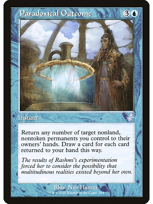 Paradoxical Outcome (Retro Frame) | Inglés | NM | TSR