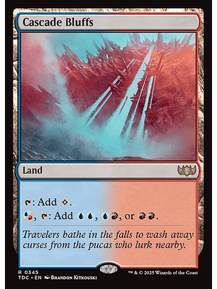 Cascade Bluffs | Inglés | NM | TDC