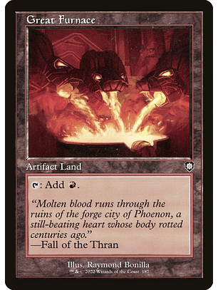 Great Furnace (Retro Frame) | Inglés | NM | BRC