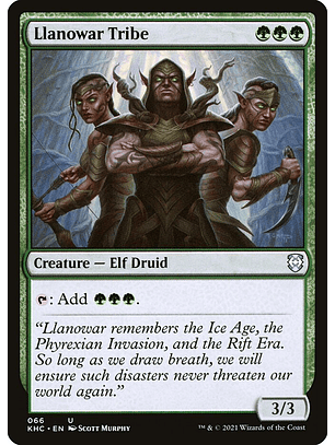 Llanowar Tribe | Inglés | NM | KHC