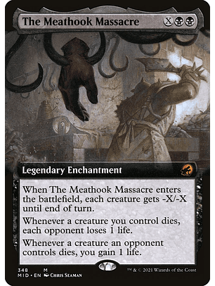 The Meathook Massacre (Extended Art foil) | Español | NM | MID