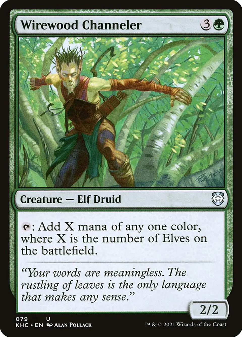 Wirewood Channeler | Inglés | NM | KHC 1