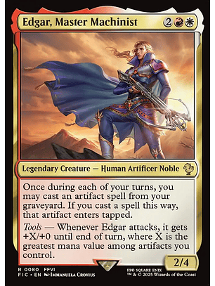 Edgar, Master Machinist (Surge) | Inglés | NM | FIC