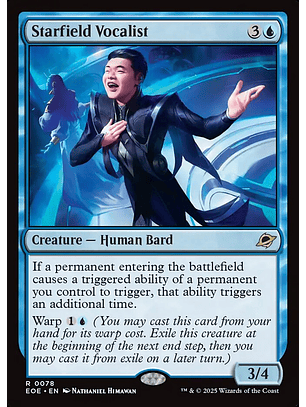Starfield Vocalist | Español | NM | EOE