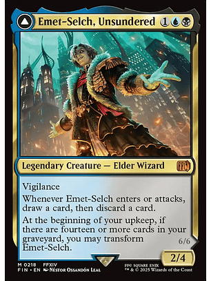Emet-Selch, Unsundered // Hades, Sorcerer of Eld | Español | NM | FIN