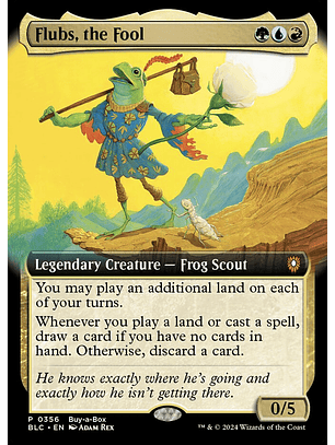 Flubs, the Fool (Extended Art) | Inglés | NM | BLC
