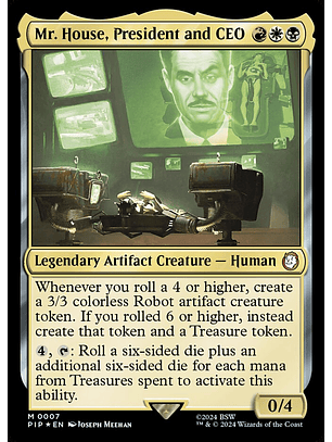 Mr. House, President and CEO (foil) | Inglés | NM | PIP