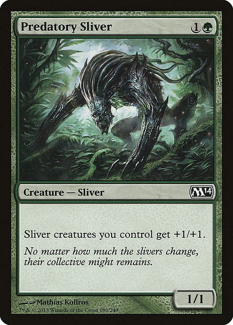 Predatory Sliver | Inglés | NM | M14
