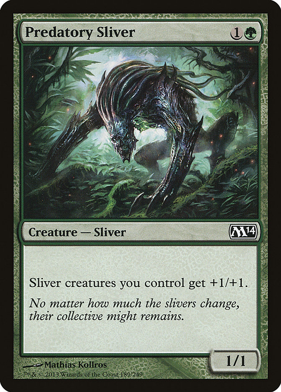 Predatory Sliver | Inglés | NM | M14 1