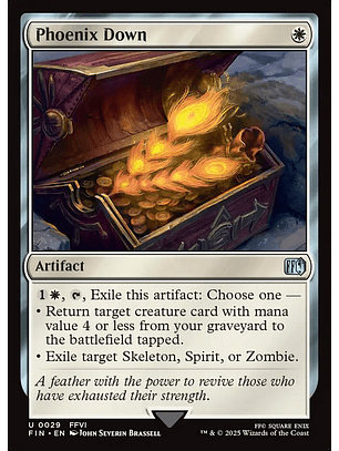 Phoenix Down | Inglés | NM | FIN