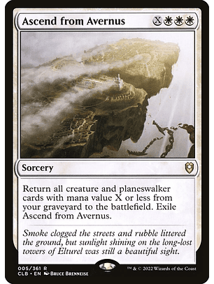 Ascend from Avernus | Inglés | EX | CLB