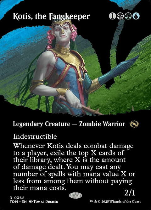 Kotis, the Fangkeeper (Showcase foil) | Inglés | NM | TDM