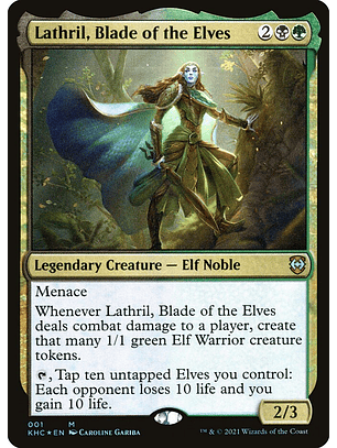 Lathril, Blade of the Elves (foil) | Inglés | NM | KHC