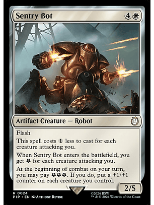 Sentry Bot | Inglés | NM | PIP