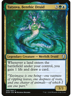 Tatyova, Benthic Druid | Inglés | NM | DOM