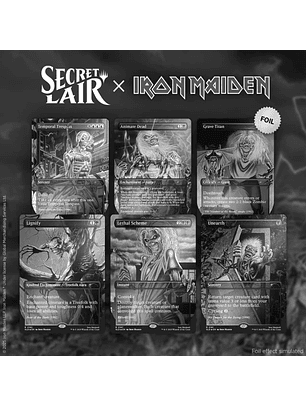 (PREVENTA) Secret Lair x Iron Maiden: Album Art EN Foil Edition