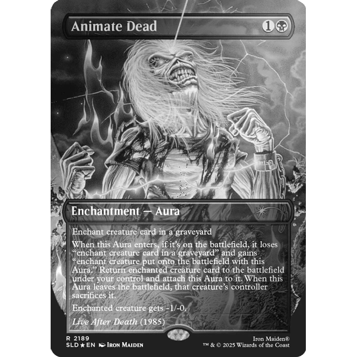 (PREVENTA) Secret Lair x Iron Maiden: Album Art EN Foil Edition 4