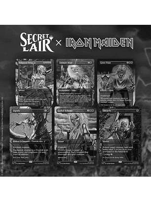 (PREVENTA) Secret Lair x Iron Maiden: Album Art EN Non-Foil Edition