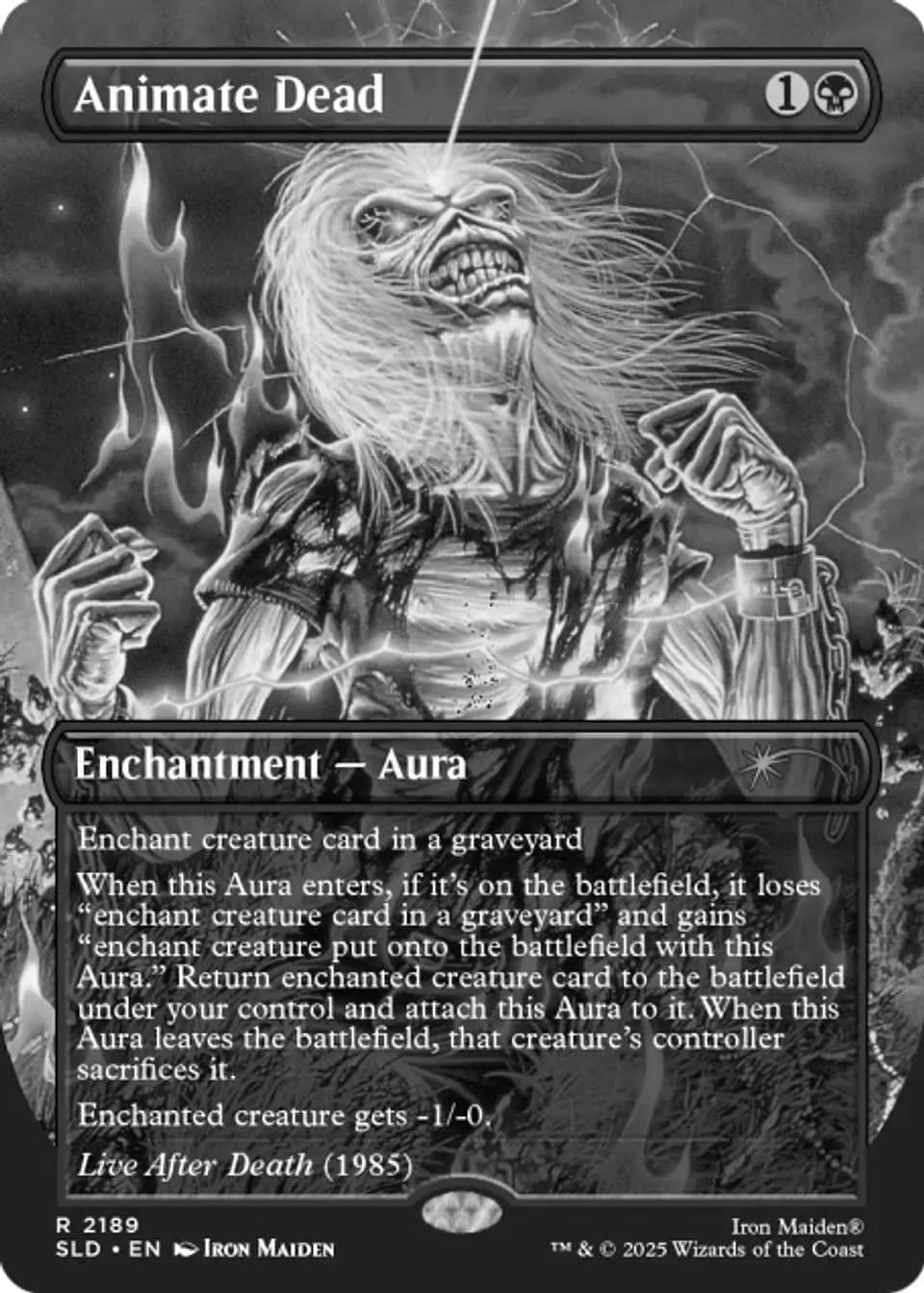  (Agotado) Secret Lair x Iron Maiden: Album Art EN Non-Foil Edition 4