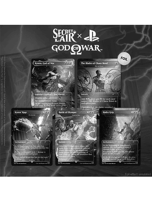 (PREVENTA) Secret Lair x God of War: Greek EN Foil Edition