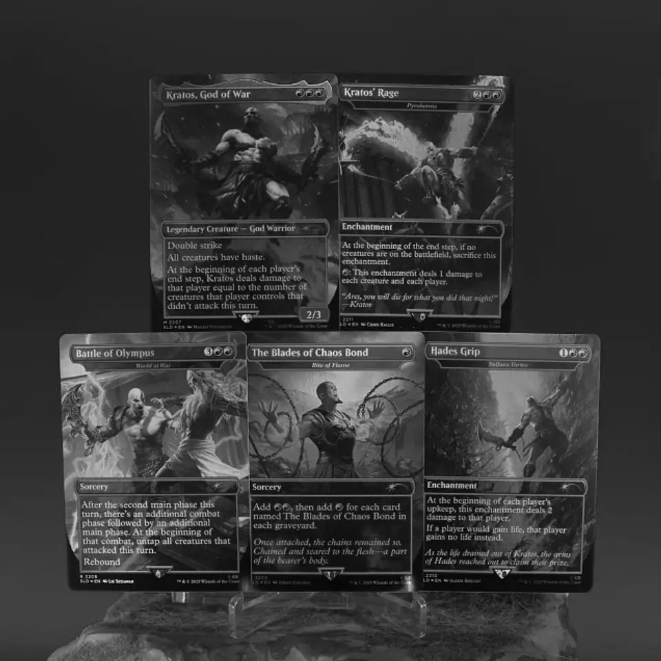 (Agotado) Secret Lair x God of War: Greek EN Foil Edition 3