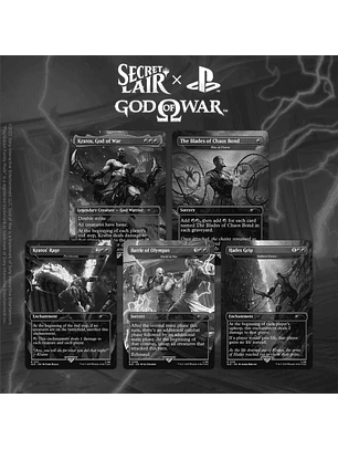 (PREVENTA) Secret Lair x God of War: Greek EN Non-Foil Edition