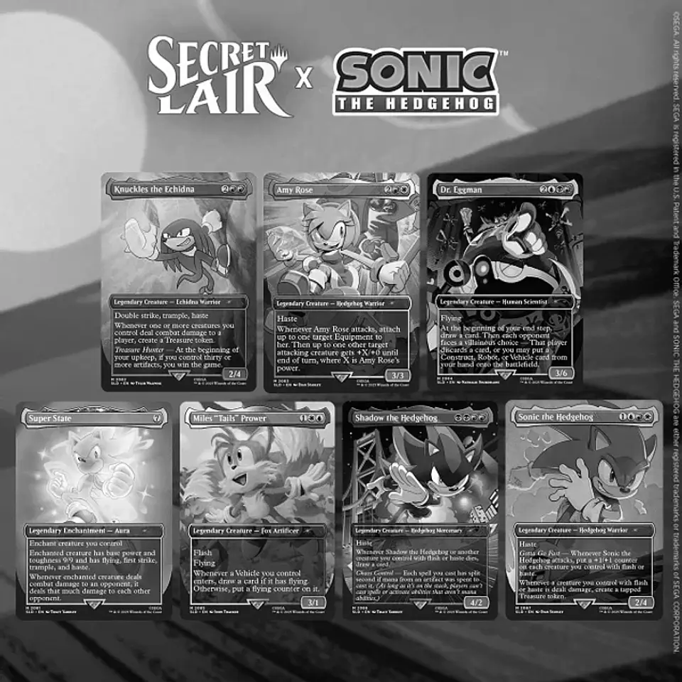 (Agotado) Secret Lair x SONIC: Friends & Foes EN Non-Foil Edition 1