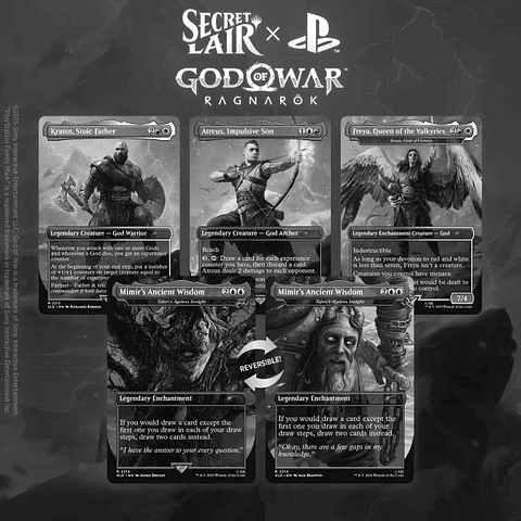 (Agotado) Secret Lair x God of War: Norse EN Non-Foil Edition