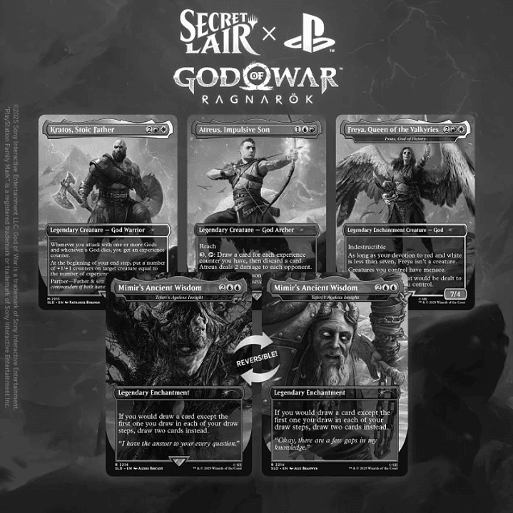 (PREVENTA) Secret Lair x God of War: Norse EN Non-Foil Edition 1