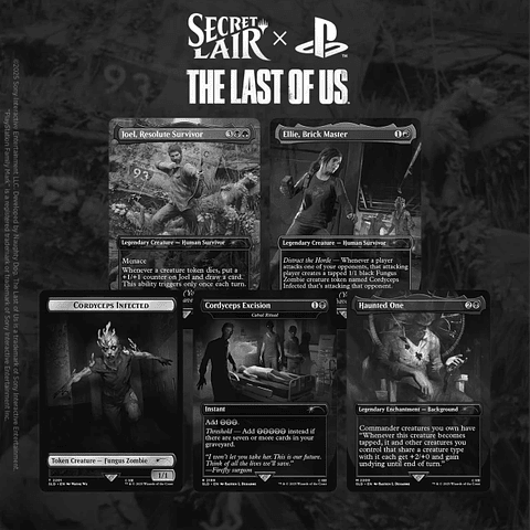 (Agotado) Secret Lair x The Last of Us: Part 1 EN Non-Foil Edition
