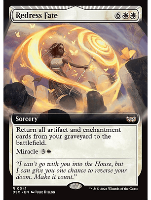 Redress Fate (Extended Art) | Inglés | NM | DSC