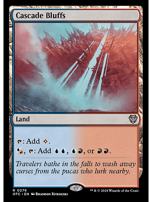 Cascade Bluffs | Inglés | NM | OTC