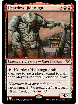 Heartless Hidetsugu | Inglés | NM | CMM